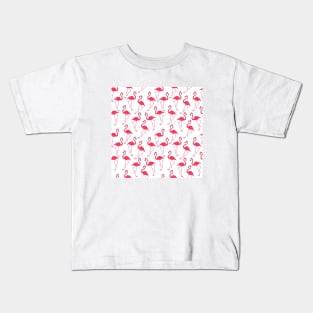 Flamingo Pattern Kids T-Shirt